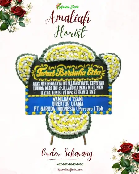 Papan Bunga Duka Bangunharjo